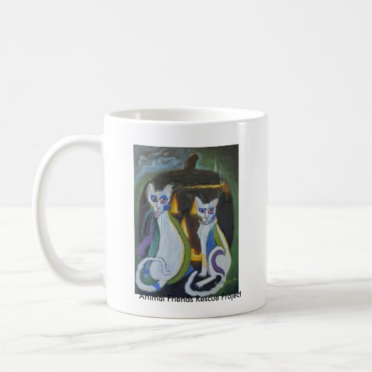 Mug Chats de Halloween (Gauche)