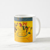 Mug Chats de jour de plage (Devant droit)