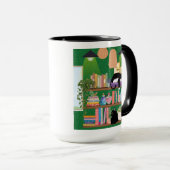 Mug Chats de librairie (Devant droit)