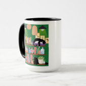 Mug Chats de librairie (Devant gauche)