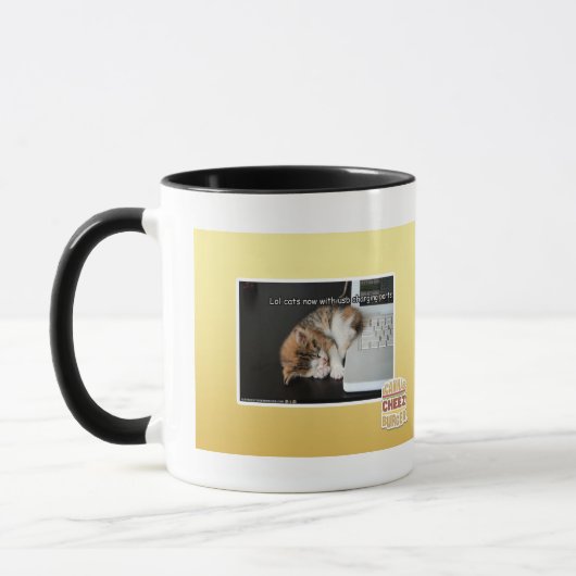 Mug Chats de Lol avec USB (Gauche)