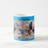 Mug Chats de Louis Wain "Chemin de fer" (Centre)