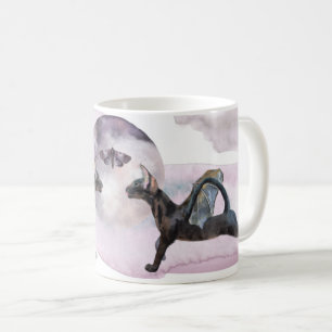 Mug Chats de minuit ailés