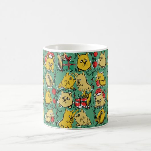 Mug Chats de Noël (Centre)