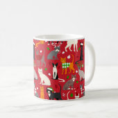 Mug Chats de Noël (Devant droit)