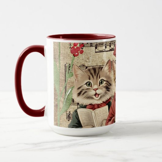 Mug Chats de Noël (Gauche)