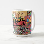 Mug Chats de Noël chaotiques (Devant droit)