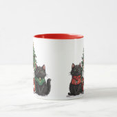 Mug Chats de Noël mignons (Centre)