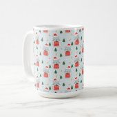 Mug Chats de Noël mignons (Devant gauche)
