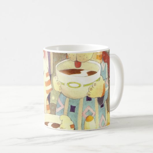 Mug Chats de rodoir de Latte (Devant droit)