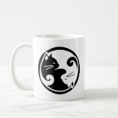 Mug Chats de Yin Yang (Gauche)