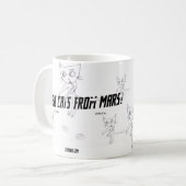 Mug Chats de zombi de Mars #06 (Devant gauche)