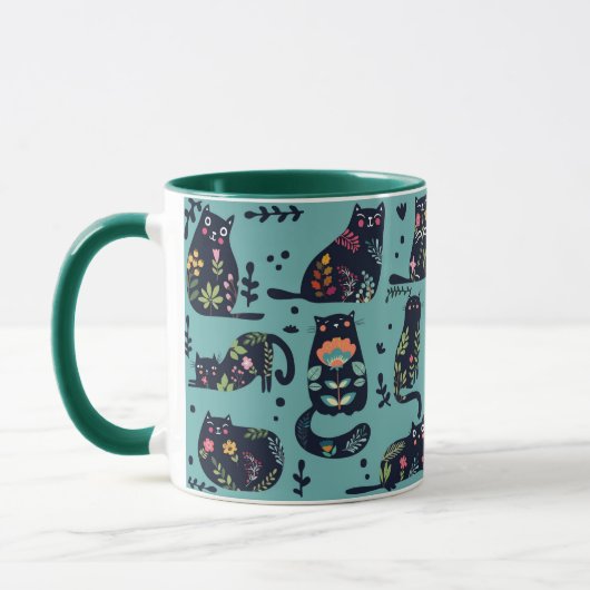 Mug Chats décoratifs (Gauche)