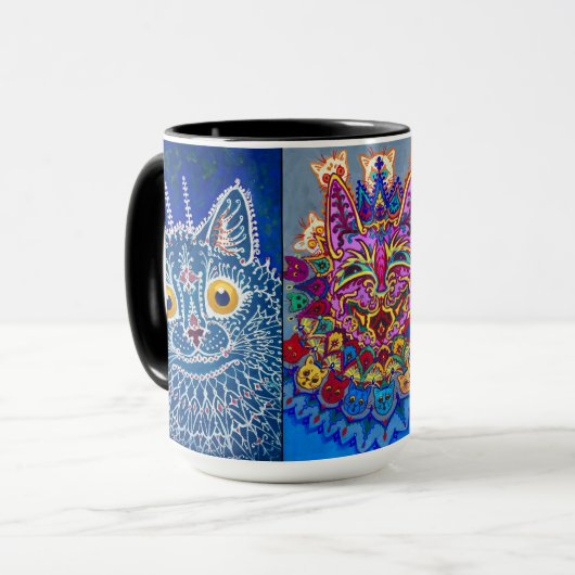 Mug Chats décoratifs de Louis Wain (Devant gauche)