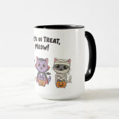 Mug Chats d'Halloween de Meow (Devant droit)