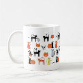 Mug Chats d'Halloween Éffrayants (Gauche)