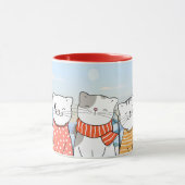 Mug Chats d'hiver (Centre)