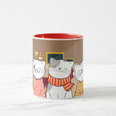 Mug Chats d'hiver (Centre)