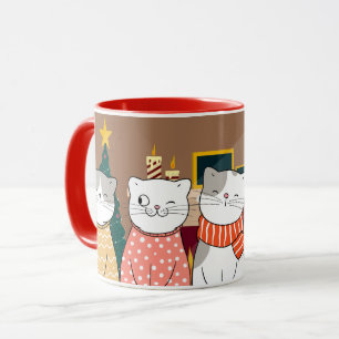 Mug Chats d'hiver