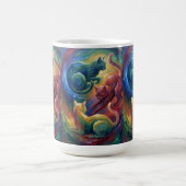Mug Chats en Jouant - Une Abstraction (Centre)