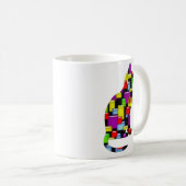 Mug chats en mosaïque (Devant droit)