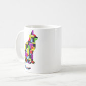 Mug chats en mosaïque (Devant gauche)