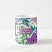 Mug Chats et branches Meilleure journée maman chat (Centre)