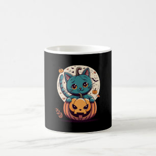 Mug Chats et citrouilles pour un joyeux Halloween !