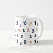 Mug Chats et couteaux (Devant droit)