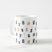 Mug Chats et couteaux (Devant gauche)