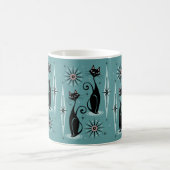 Mug Chats et horloges du milieu du siècle ©studioxtine (Centre)