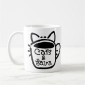 Mug Chats et Java noir (Gauche)