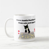 Mug Chats et Jigsaws me font sourire chat puzzle amour (Gauche)