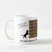 Mug Chats et livres (Gauche)