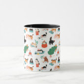 Mug Chats et Motifs de Noël (Centre)