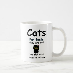 Mug Chats Faits Amusants Ils Sont Diaboliques