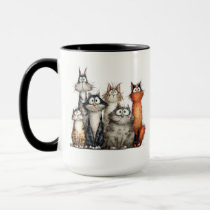 Mug Chats fantaisistes