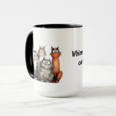 Mug Chats fantaisistes (Devant gauche)