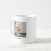 Mug Chats guides Cadeaux drôles de chat & Collectionne (Devant gauche)