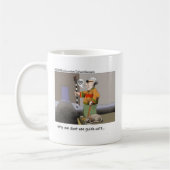 Mug Chats guides Cadeaux drôles de chat & Collectionne (Gauche)