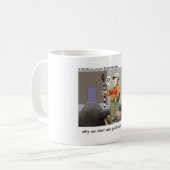 Mug Chats guides Cadeaux drôles de chat & Collectionne (Devant gauche)