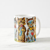 Mug chats heureux no 2 (Devant droit)
