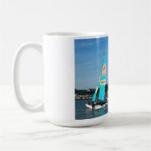 Mug Chats Hobie mettant la voile (Gauche)