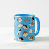 Mug Chats japonais, Hiroshige, Ukiyo-e (Devant droit)