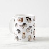 Mug Chats japonais, Hiroshige, Ukiyo-e (Devant gauche)