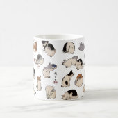Mug Chats japonais, Hiroshige, Ukiyo-e (Centre)