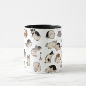 Mug Chats japonais, Hiroshige, Ukiyo-e (Centre)