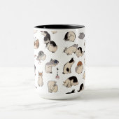 Mug Chats japonais, Hiroshige, Ukiyo-e (Centre)