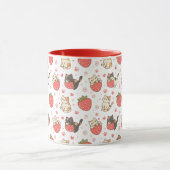 Mug Chats Kawaii & Fraises (Centre)
