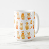 Mug Chats Kitty Orange (Devant droit)